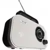 Image de Denver Denver FM Radio Retro - Fonctionne sur piles ou sur secteur - Radio de cuisine - Radio portable - TR51 - Blanc