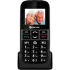 Image de Denver Denver Seniors Téléphone portable - Grandes touches - Chargeur - Dual SIM - GSM - 2G - Simlock free - Touche SOS - BAS18500MEB - Noir