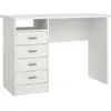 Image de Tvilum Function Table d'ordinateur Bureau Table de bureau Blanc