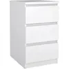 Image de Commode NAIA Buffet Chevet pour boxspring Blanc brillant