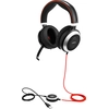 Image de Jabra Evolve 80 UC stereo - Casque - circum-aural - filaire - réduction de bruit active - fiche 3,5 mm