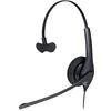 Image de Jabra Biz 1500 Quick Disconnect On-Ear Mono Headset - Corded Headphone with Noise-cancelling Microphone and Volume Spike Protection for Deskphones, Black en occasion ou reconditionné
