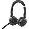 Image de Jabra Evolve 75 MS Casque Stereo sans fil supra-auriculaire - Casque certifié Microsoft avec batterie longue durée - Adaptateur Bluetooth USB - Noir en occasion ou reconditionné