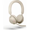Image de Jabra Evolve2 65, sans fil, bureau/centre d'appels, 20 - 20 000 Hz, 176,4 g, casque, beige