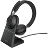 Image de Jabra Evolve2 65, UC Stereo Casque Sans fil Arceau Bureau/Centre d'appels USB Type-A Bluetooth Noir - Neuf