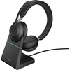 Image de Jabra Headset Evolve2 65 UC Duo, inkl. Link 380c & Ladesta