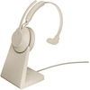 Image de Jabra Evolve2 65, UC Mono Casque Sans fil Arceau Bureau/Centre d'appels USB Type-A Bluetooth Beige - Neuf