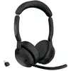 Image de Jabra Evolve2 55 Casque Sans fil Arceau Bureau/Centre d'appels USB Type-C Bluetooth Socle de chargement - Neuf