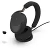 Image de Casque Jabra Evolve3 85 MS Noir micro antibruit Bluetooth 5.3 multipoint USB-C 3,5 mm - Neuf