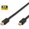 Image de Microconnect MDPMDP2BV1.4 câble DisplayPort 2 m Mini DisplayPort Noir - Neuf
