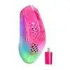 Image de Souris gaming sans fil STEELSERIES Aerox 3 Wireless Gen 2 4K 26K 68 g IP54 MagentaHaze - Neuf