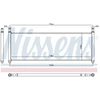 Image de NISSENS 606907 Radiateur Radiateur à eau Radiateur moteur pour TESLA Model X (5YJX)