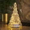 Image de Sirius LED Arbre en verre Lucy 15 LED blanc chaud 23,5 cm à piles clair