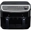 Image de GASTRONOMA 18290003 fryer Double 9 L Stand-alone 2400 W Low fat fryer Black, Stainless steel