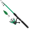Image de Canne à pêche spinning Kinetic Little Viking Go Fishing 5.6ft, verte