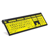 Image de LogicKeyboard XL Print PC Slim Line NERO