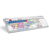 Image de Logickeyboard LKB-PPROCC-CWMU-FR - Full-size (100%) - Verkabelt - USB - Membran Key Switch - AZERTY - Weiß