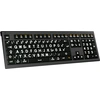 Image de Logickeyboard LKB-LPWB-A2M-DE - Volle Größe (100%) - Kabelgebunden - USB - Scherenschalter - QWERTZ - Schwarz