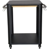 Image de Cozze Outdoor -Table avec rallonge pour four à pizza noir