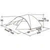 Image de Easy Camp Tente Quasar 300 pour 3 personnes Vert