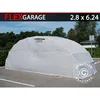 Image de Garage Pliant (voiture), 2,8x6,24x2,3m, Gris