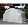 Image de Garage Pliant (moto), 1,88x3,45x1,9m, Gris