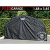 Image de Garage Pliant (moto), 1,88x3,45x1,9m, Noir