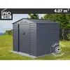Image de Dancover   Abri De Jardin Métal 4,07m²   Dimensions 2,13x1,91x1,90m   Traitement Proshed Pour Charge Neige   Anthracite