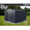 Image de Dancover - Abri De Jardin 2,77x2,55x1,92m, 7,06m², Proshed®, Anthracite