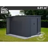 Image de Dancover - Abri De Jardin Avec Une Avancée, 2,57x2,69x1,87m,