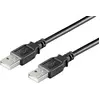 Image de Microconnect Usb2.0 A-A 1M M-M, Noir