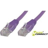 Image de MicroConnect U/UTP CAT6 0.20M Purple LSZH
