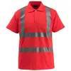 Image de Polo MASCOT® Bowen Hi-vis Rot, Gr. S MASCOT 50593-976-222