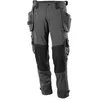 Image de Mascot Pantalon Stretch Professionnel Poches Flottantes - 17031-311 - Gris Foncé - 41 - Jambes Standards