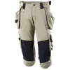 Image de Pantacourt De Travail Avec Poches Flottantes - 17049-311 - Beige - 48 - Mascot