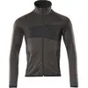 Image de Pull polaire avec fermeture éclair anthracite foncé/noir, taille XL MASCOT 18103-316-1809