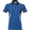 Image de Chemise polo Azurblau/Schwarzblau, Gr. M ONE MASCOT 18393-961-91010