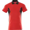 Image de Polo rouge/noir, taille XL ONE MASCOT 18383-961-20209