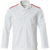 Image de Veste blanche/rouge trafic, taille XS MASCOT 20254-442-06202