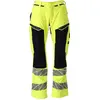 Image de Pantalon haute visibilité Mascot 21379-281, taille 90C56, jaune haute visibilité/bleu marine foncé