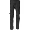 Image de Pantalon avec poches genouillères Noir, taille 82 C44 MASCOT 20279-459-09