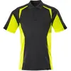Image de Polo Noir/Jaune vif, taille S MASCOT 22083-771-0917