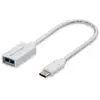 Image de Microconnect USB3.1CAF02W câble USB USB 3.2 Gen 1 (3.1 Gen 1) 0,2 m USB C USB A Blanc - Neuf
