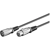 Image de Microconnect XLRMF5 câble audio 5 m XLR Noir - Neuf