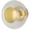 Image de Applique murale Sollux Gleam 20 Gold en aluminium