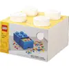 Image de LEGO 40051735 Boîte à tiroirs LEGO STORAGE BRICK DRAWER 4, 1 tiroir, blanc