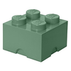 Image de Boîte De Rangement Lego 2x2 Vert Sable 40031747