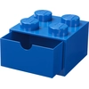 Image de LEGO 40201730 LEGO Schubladenbox DESK DRAWER 4, 1 Schub, rot