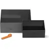 Image de LEGO 41210002 LEGO Set de pelles BRICK SCOOPER SET, 2 pièces,noir & gris