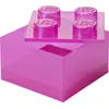 Image de LEGO 40090801 Brique de rangement LEGO STORAGE BRICK 4 GLITTER, violet clair